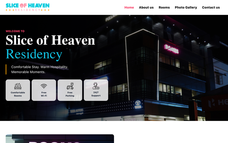 Slice of Heaven Stay